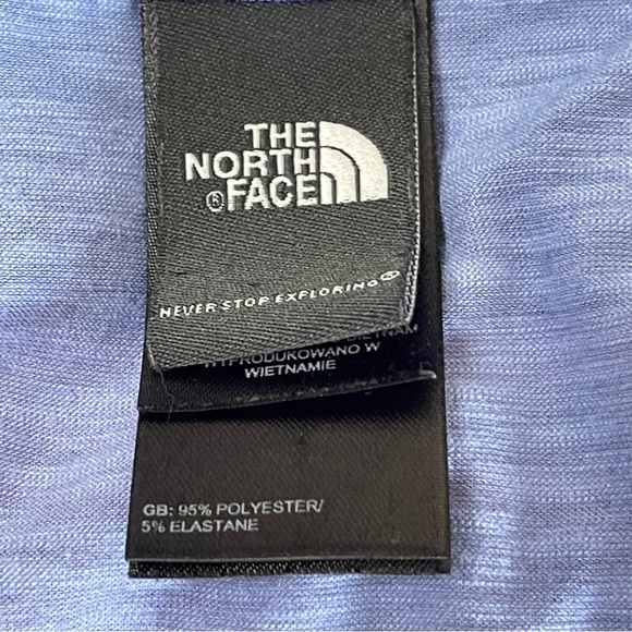 THE NORTH FACE Blue & Purple V-Neck Casual Mini Dress, Medium - Picture 7 of 9